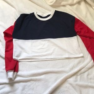 Crop long sleeve small